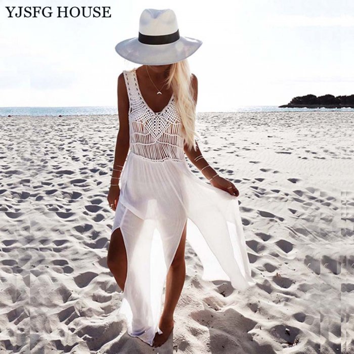 Белый сарафан