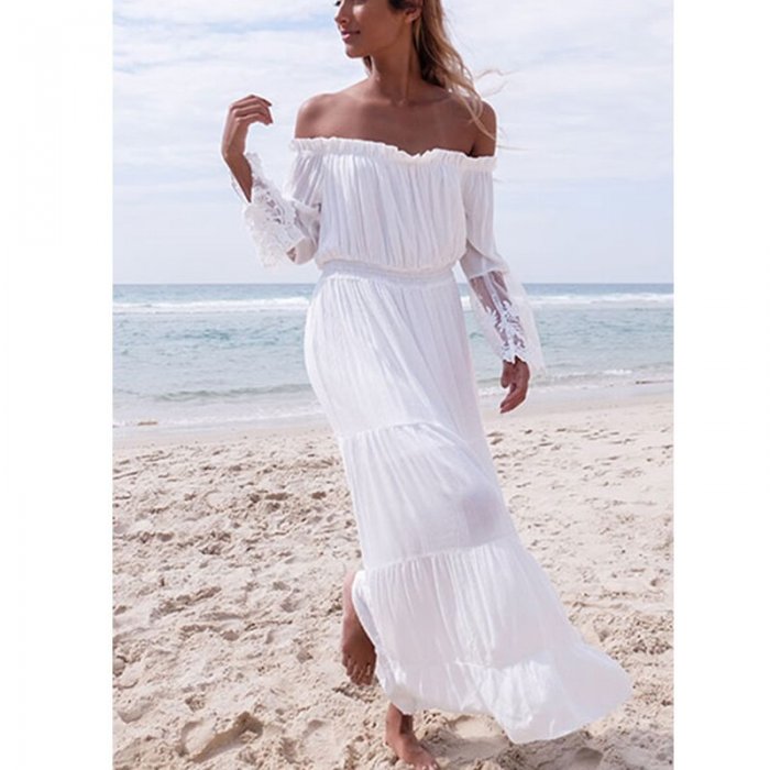 Белое платье