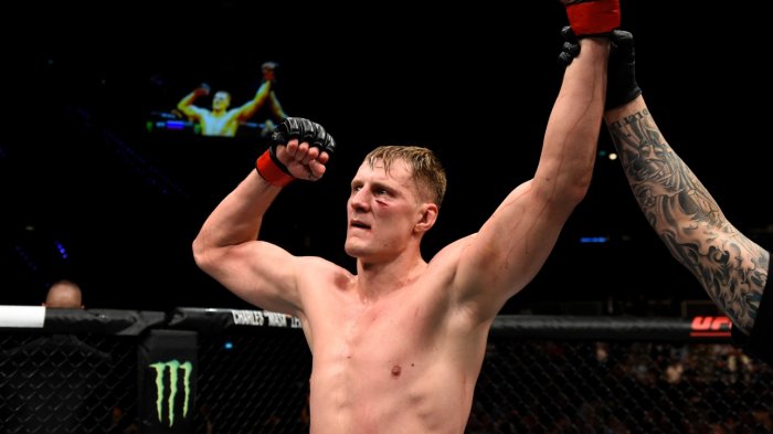 Русский боец в ММА Волков