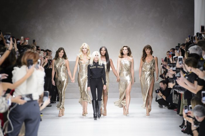 Супермодели 90 Версаче