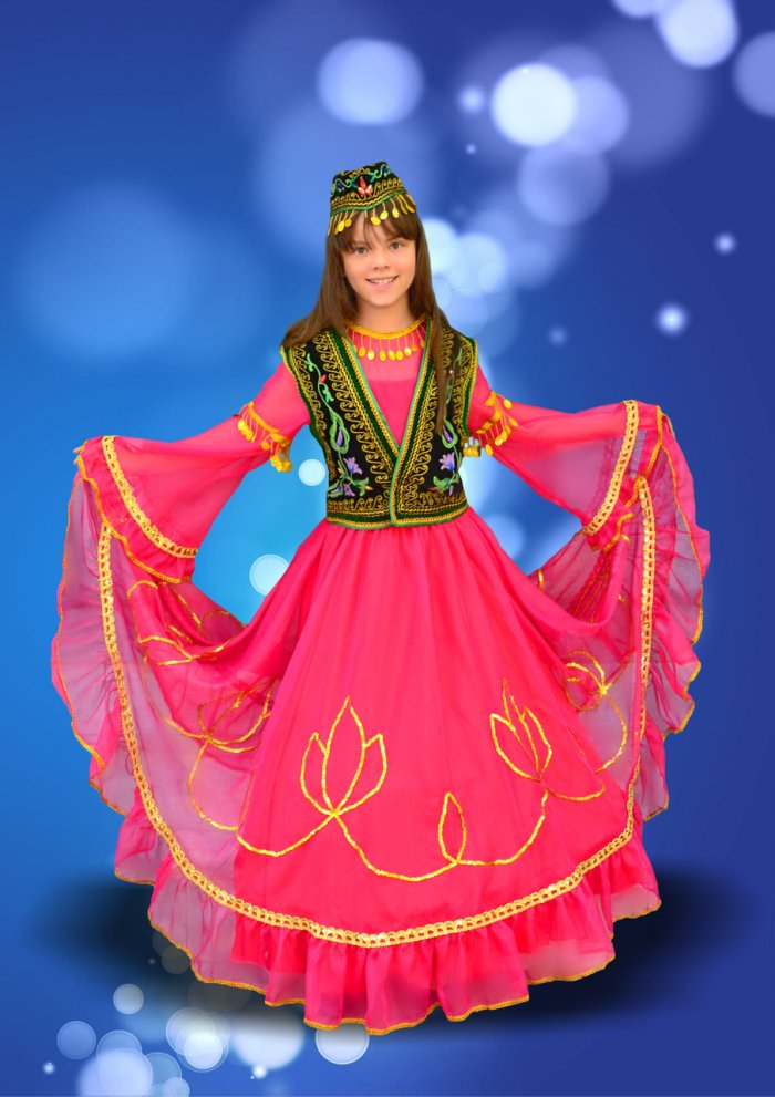 Татарский национальный костюм для девочки