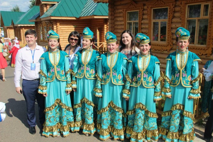 Национальные костюмы Татаров народов Башкортостана