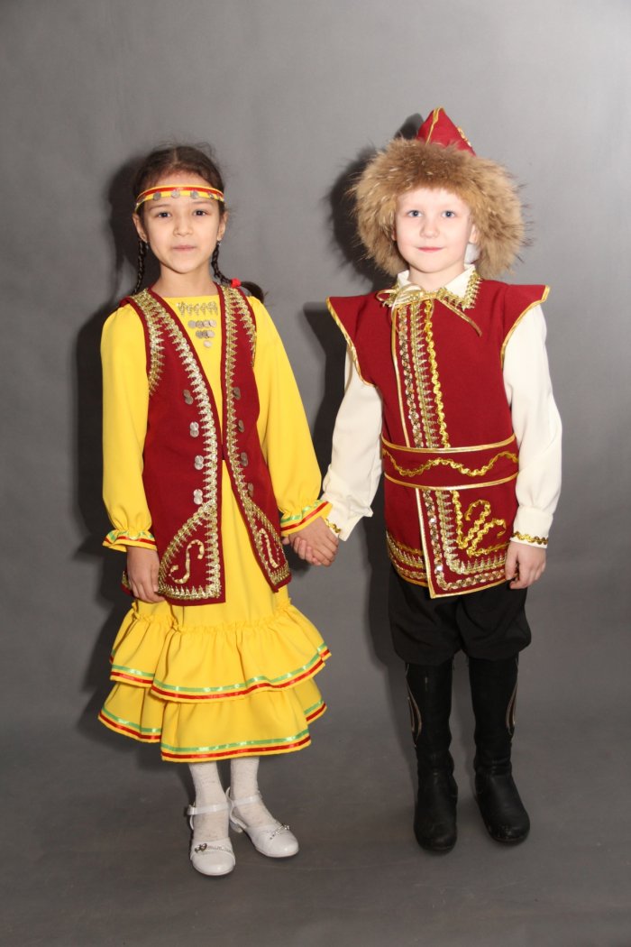 Башкирский национальный костюм для детей