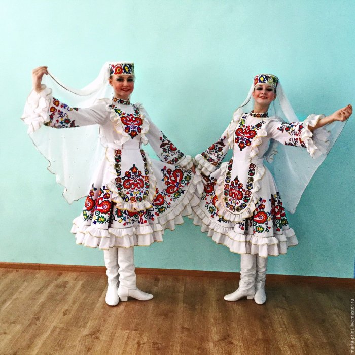 Татарский национальный костюм женский