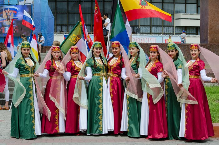 Крымскотатарские национальные костюмы