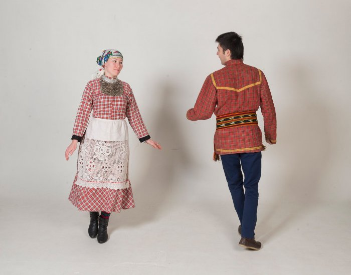 Удмуртский национальный костюм мужской южных удмуртов