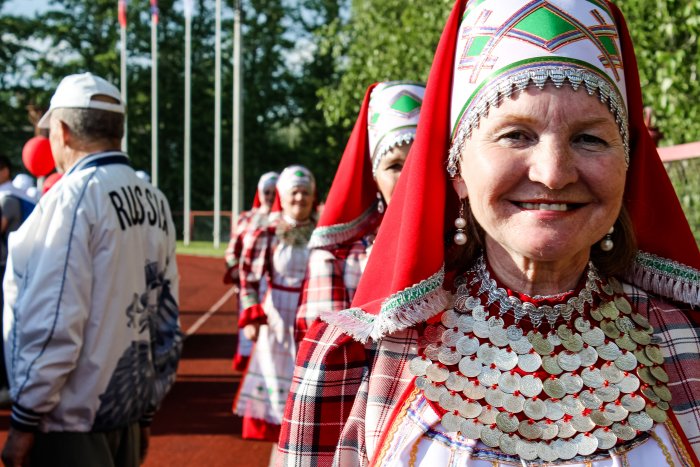 Удмуртская женщина Южные удмурты