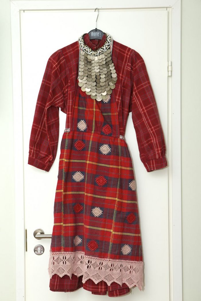 Удмуртское платье в современном стиле