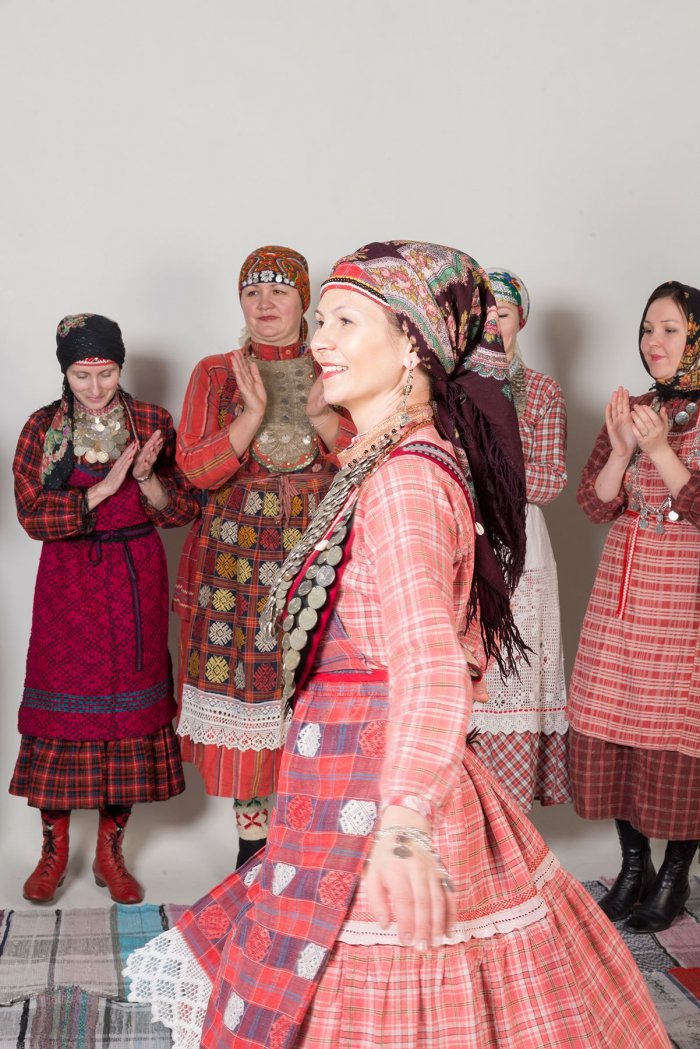 Удмуртская Национальная одежда закамских удмуртов