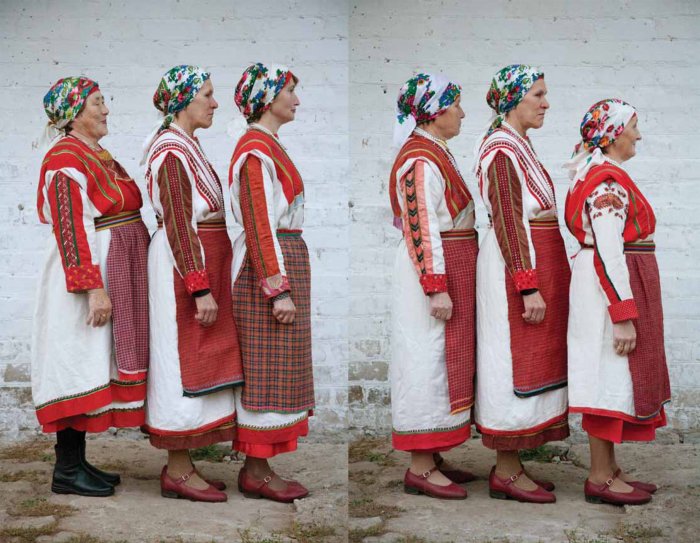 Костюм центральных удмуртов