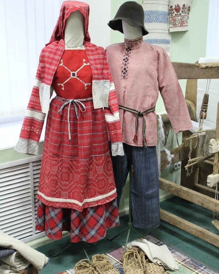 Национальный костюм северных удмуртов