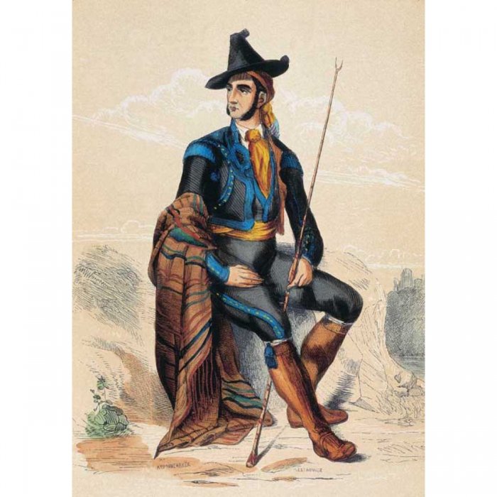 Испанский костюм 19 века