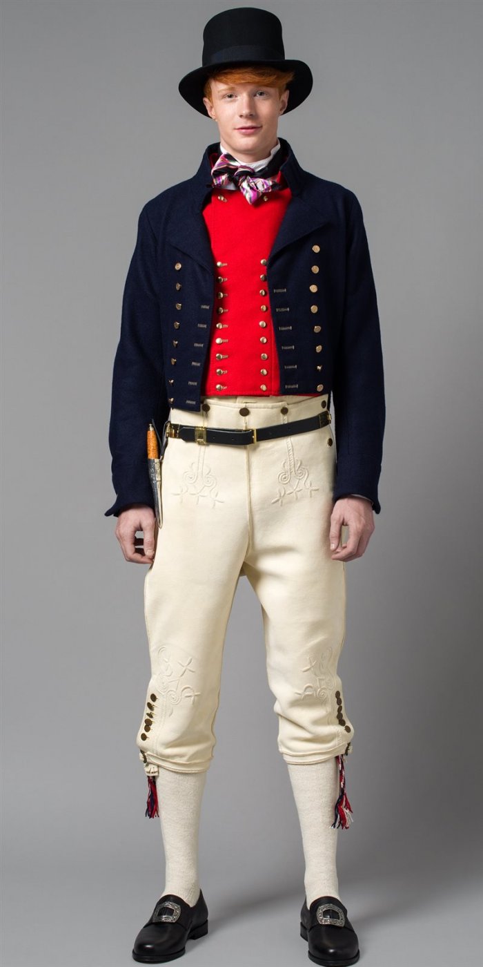 Традиционные мужские французские костюмы