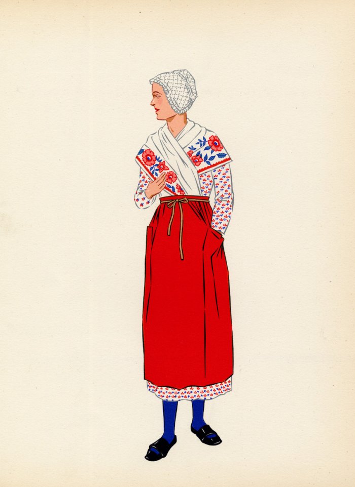 Портреты французов в национальном костюме картинки