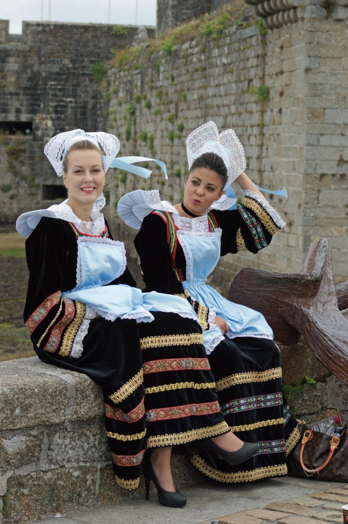 Франция Бретань национальный костюм