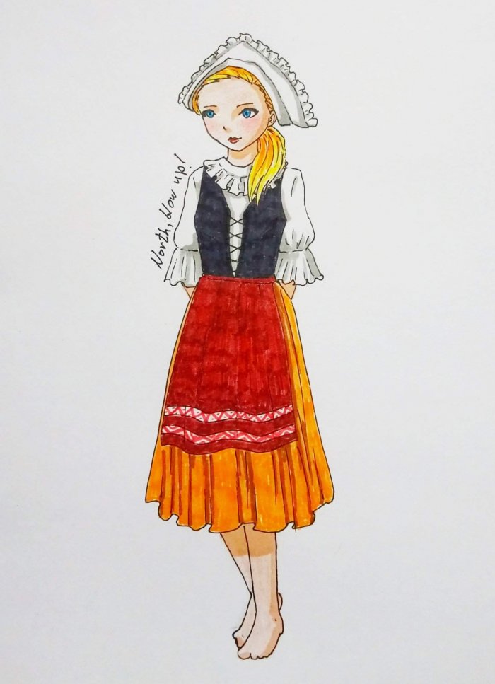 Французский народный костюм