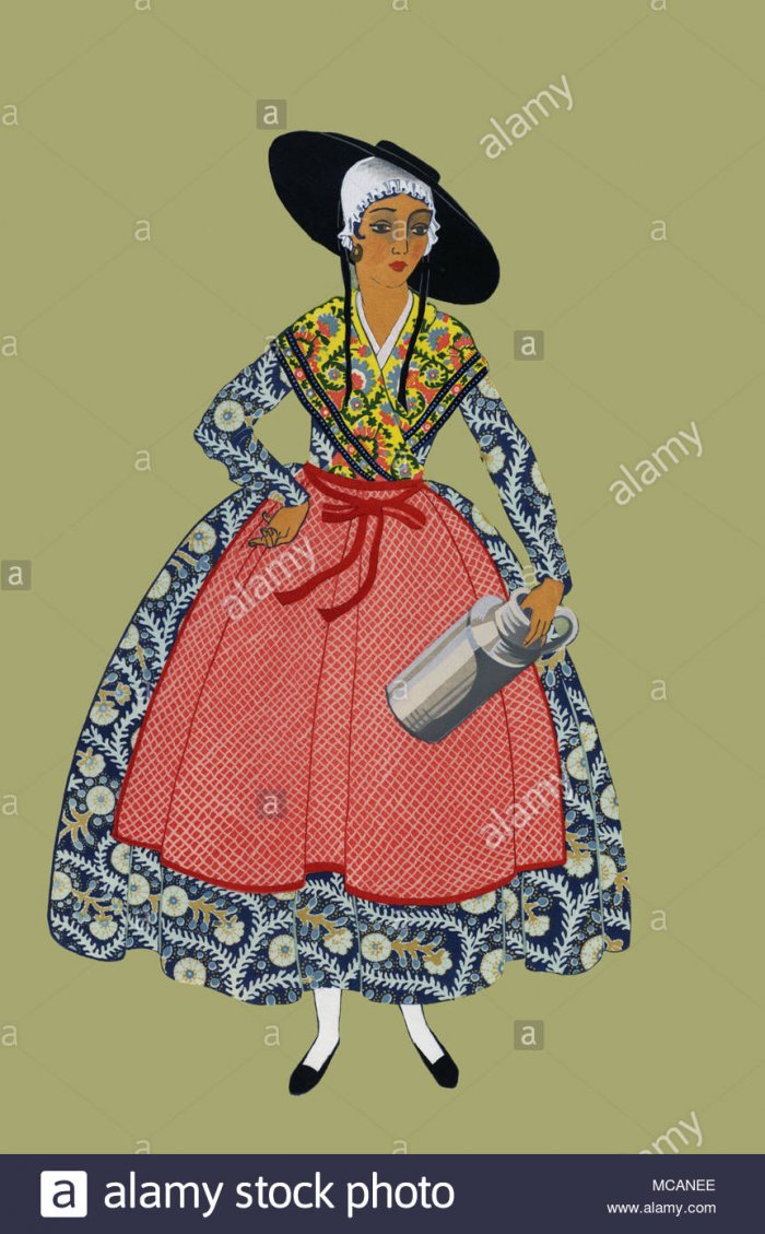 Французский народный костюм