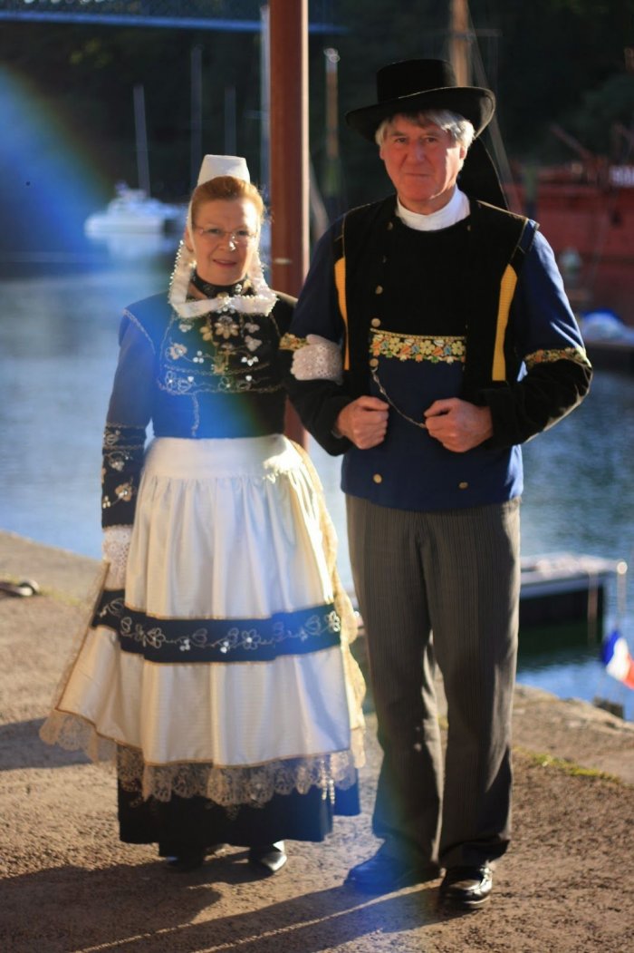 Франция Бретань национальный костюм