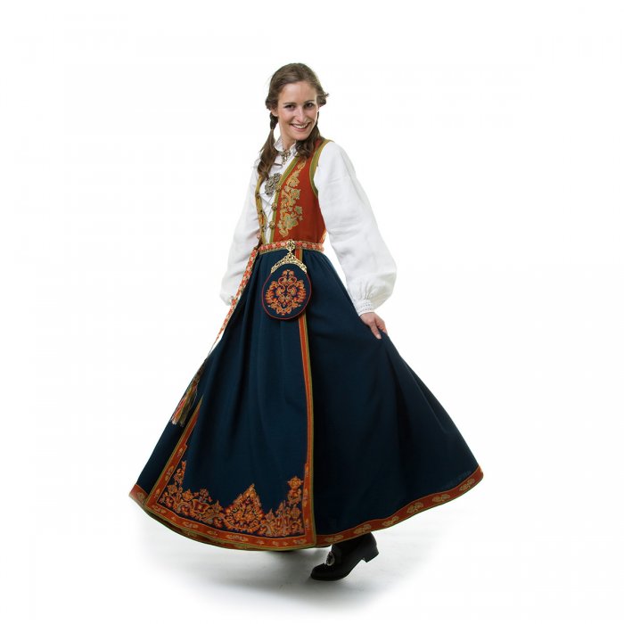 Французская народная одежда женская