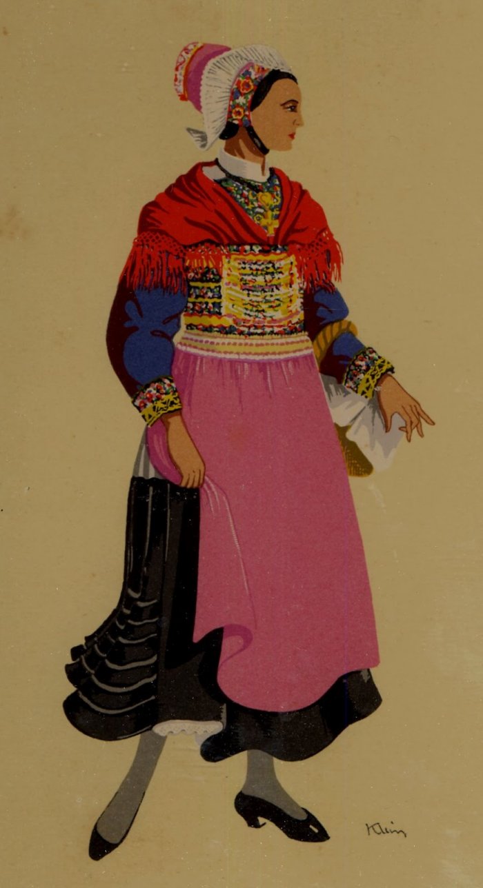 Французский народный костюм