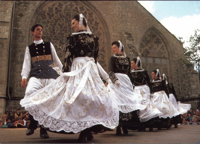 Франция Бретань национальный костюм