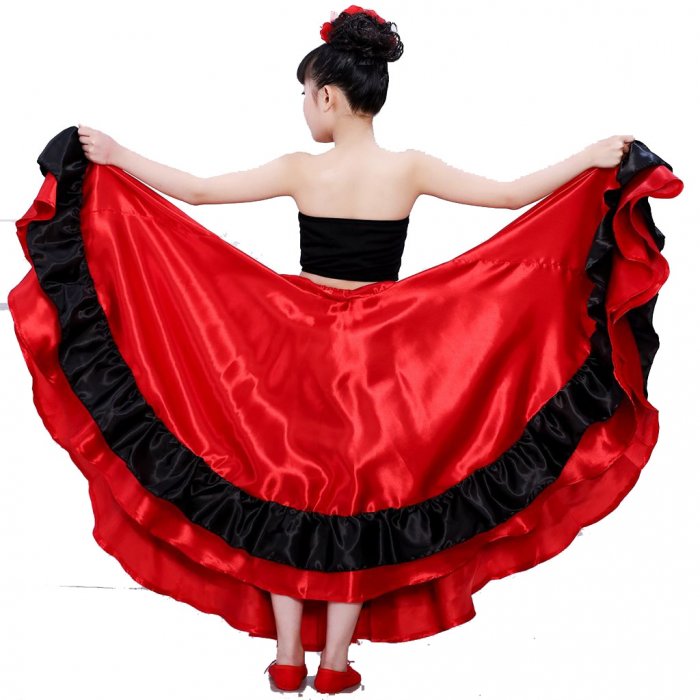 Платье в стиле фламенко