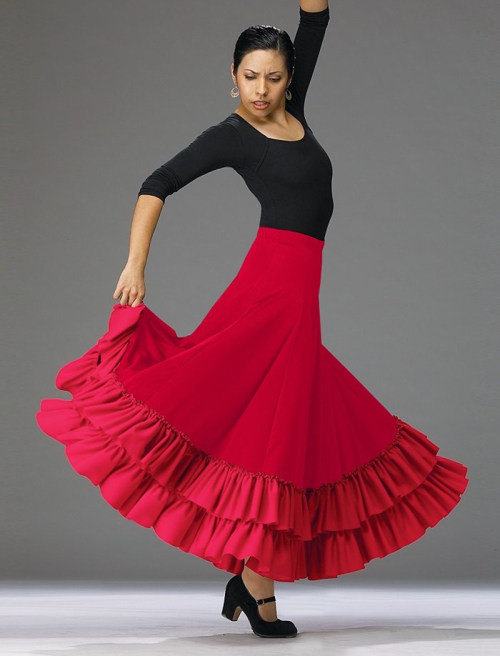 Испанское платье