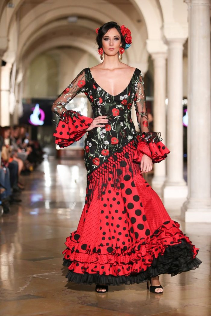 Юбка для фламенко