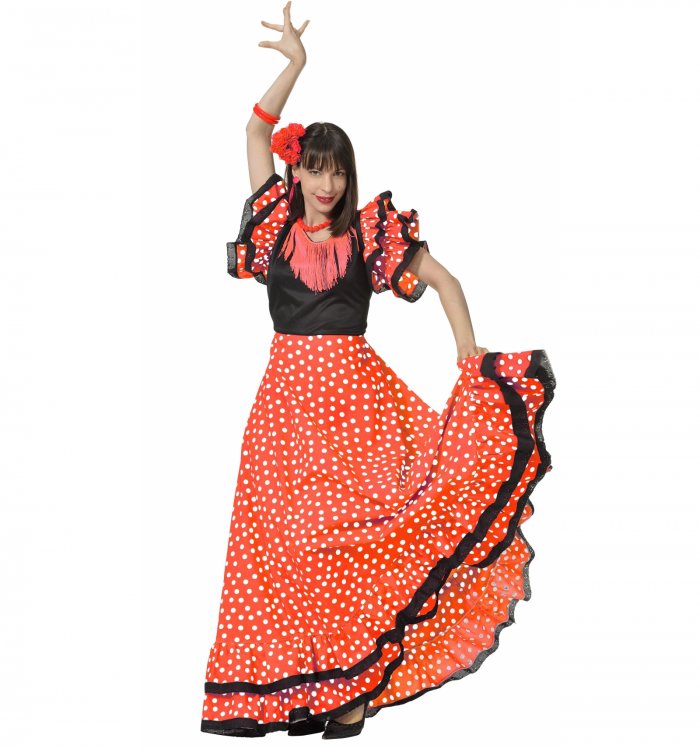 Испанские цыгане фламенко платье