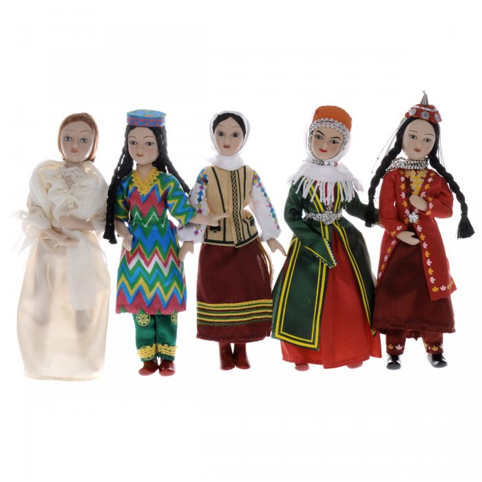 Национальный костюм раскраска