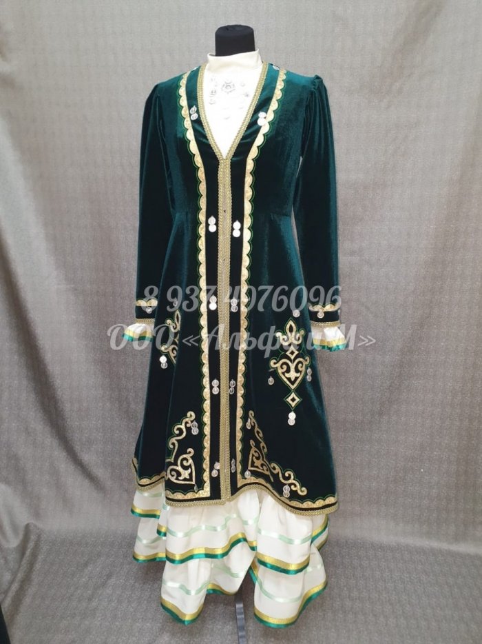 Башкирский национальный костюм кулдэк
