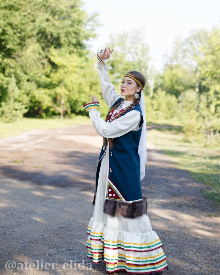 Башкирский костюм женский