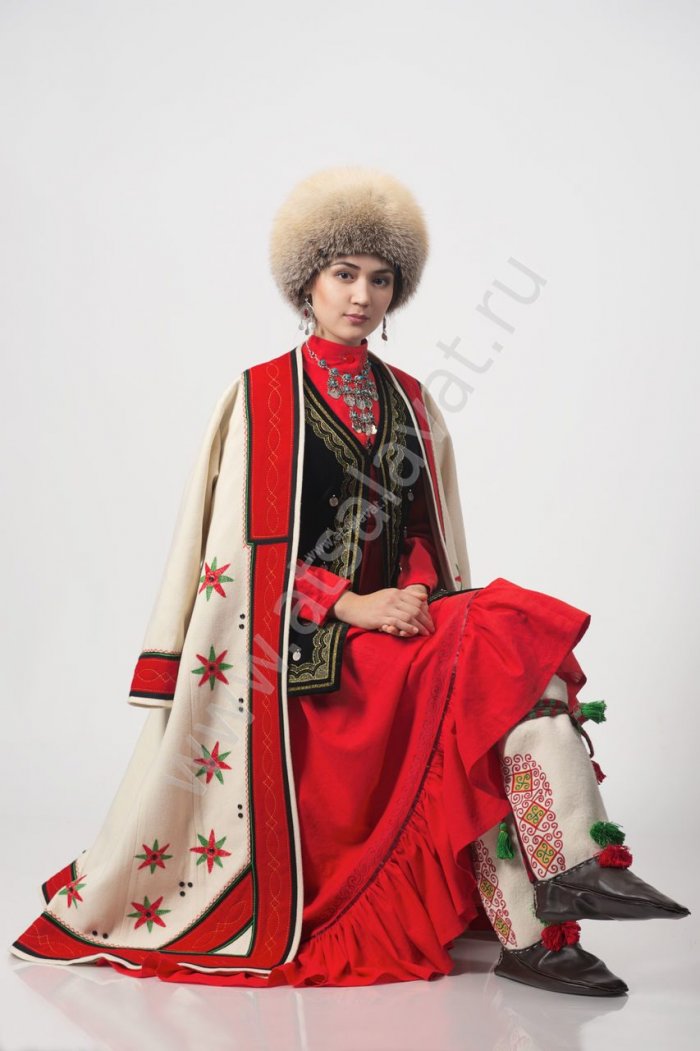 Башкирский национальный костюм кулдэк
