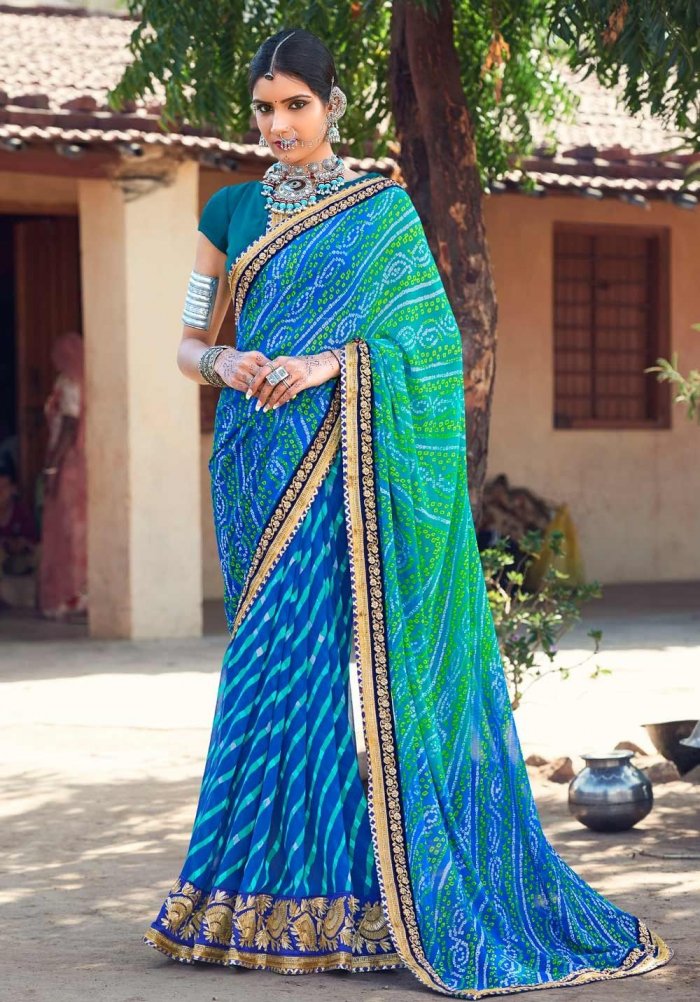 Индийцы национальные костюмы Сари