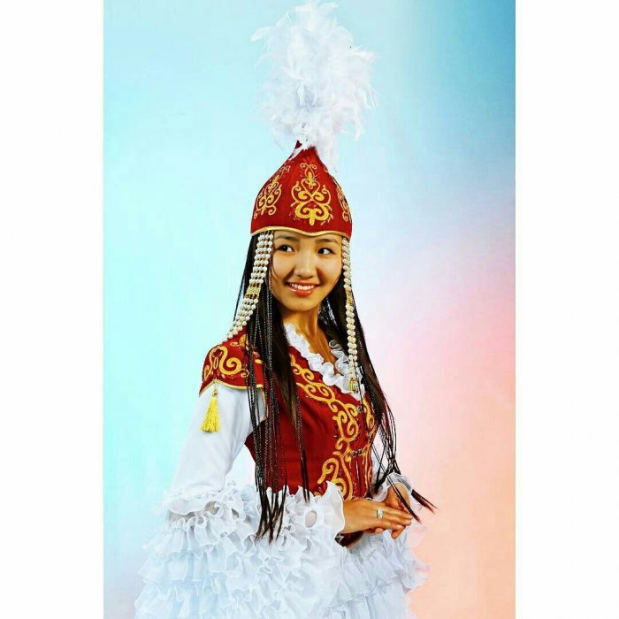 Киргизский костюм женский