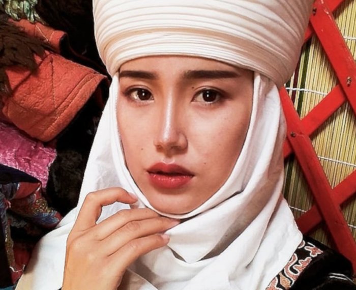 Киргизские красавицы национальные