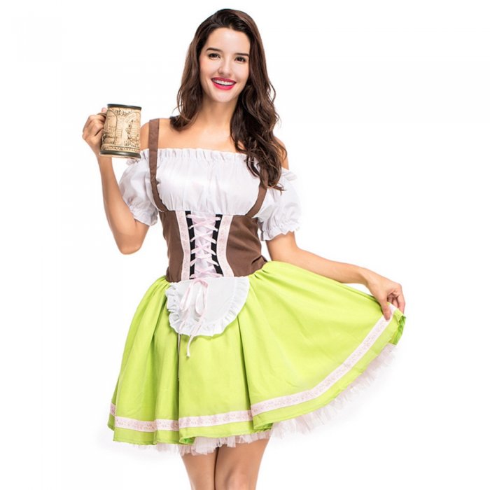 Баварский женский национальный костюм Октоберфест