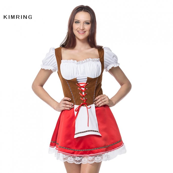 Баварский женский национальный костюм Октоберфест