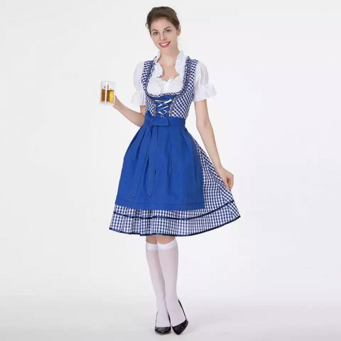 Октоберфест костюм женский миди