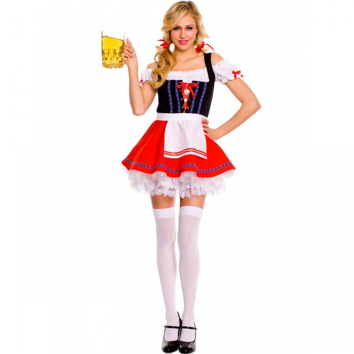 Костюм баварской официантки