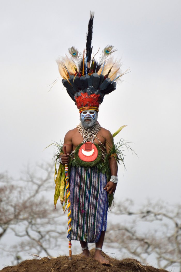 Национальная одежда папуасов