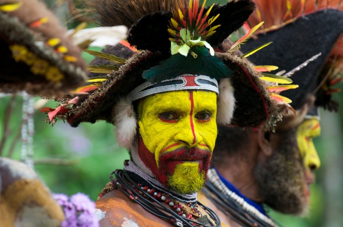 Папуа новая Гвинея люди
