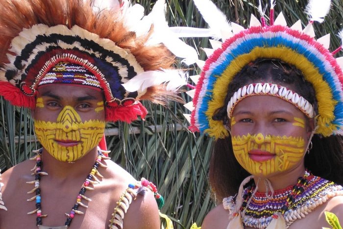 Папуа новая Гвинея девушки