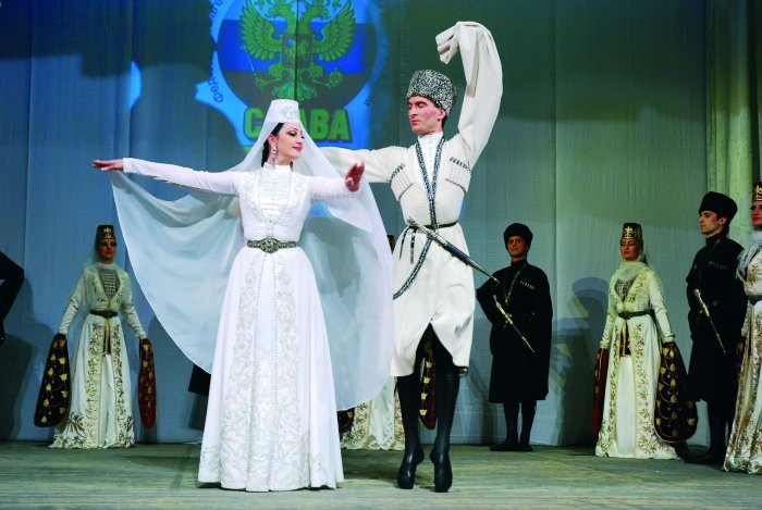 Ансамбль Алан танец симд