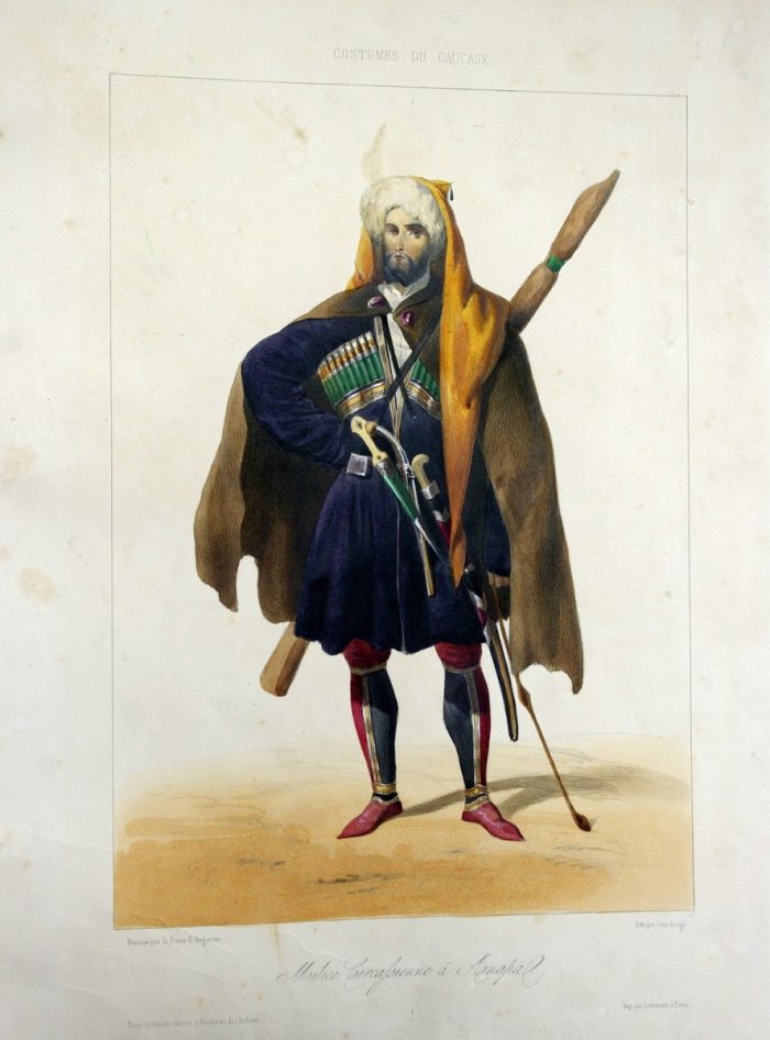 Бурка черкеска