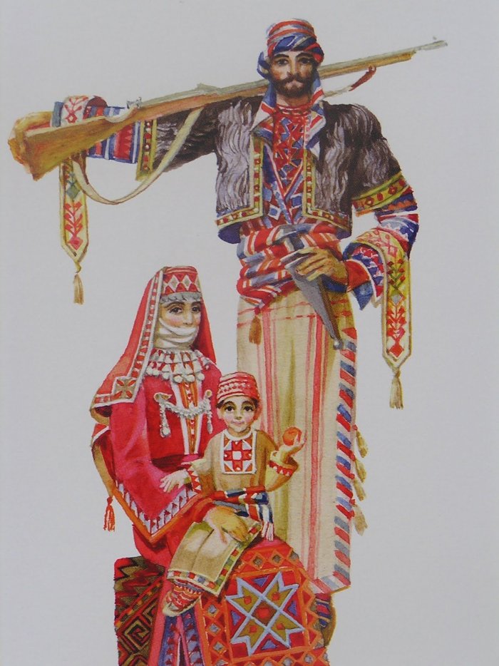 Армянский национальный костюм Сюник