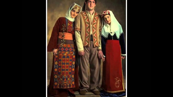 Национальный костюм армяне Эрзерума