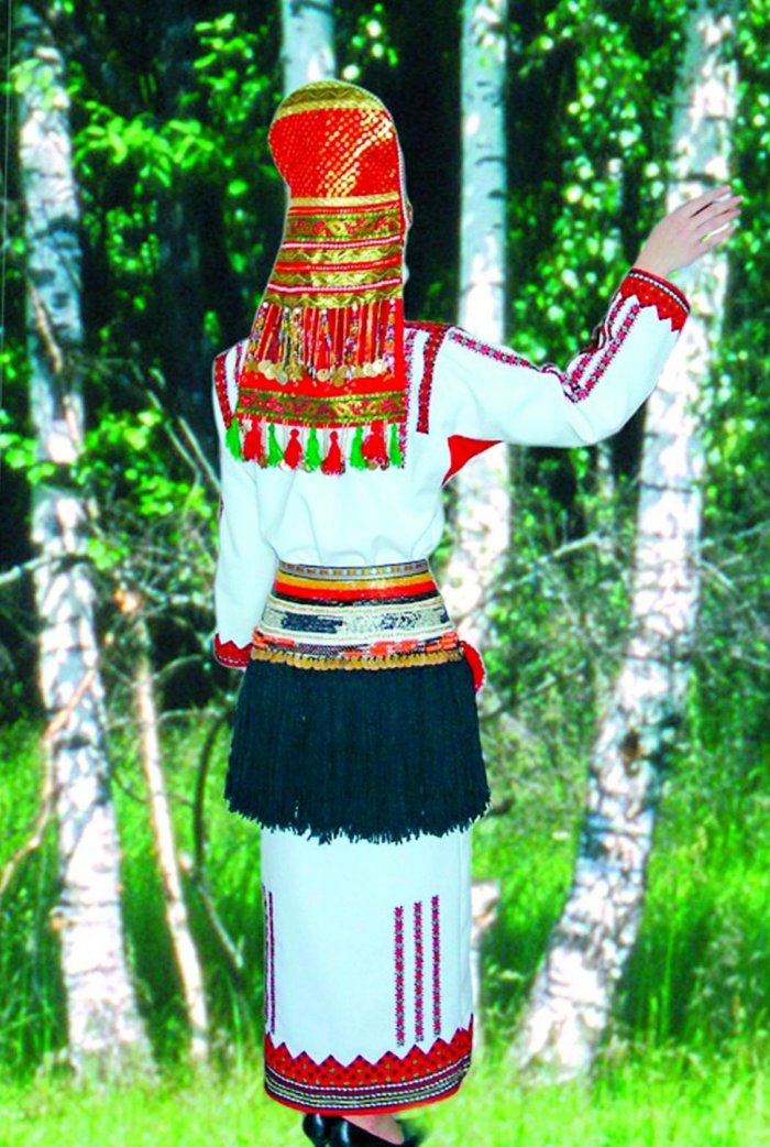 Мордва эрзя национальный костюм