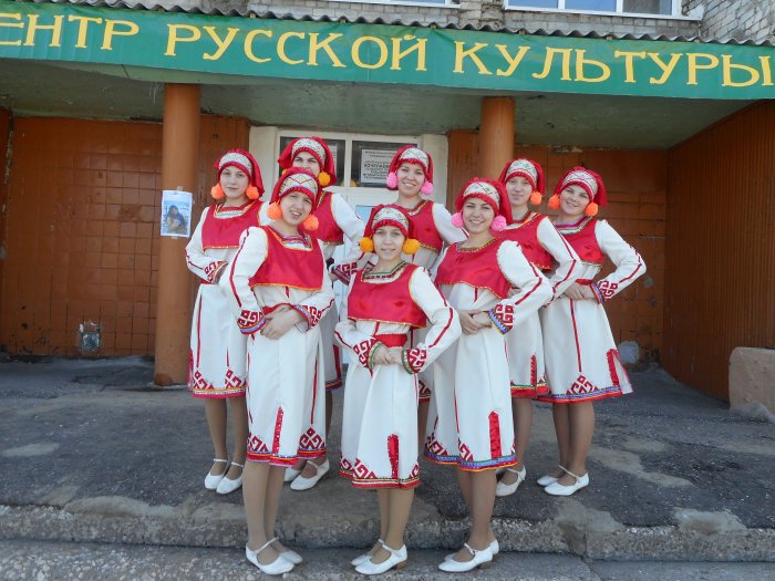 Костюмы народов России мордва