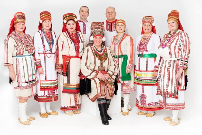 Мордовский национальный костюм эрзя